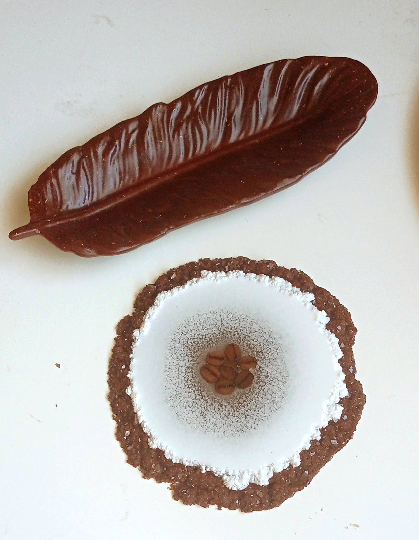 Plunksna - smilkalinė iš epoksidinės dervos